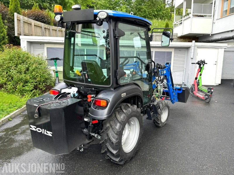2024 Solis 26 HST minitraktor | kun 15 timer | 4WD | frontlaster m/ skuffe | varmeapparat - Trator: foto 5 2024 Solis 26 HST minitraktor | kun 15 timer | 4WD | frontlaster m/ skuffe | varmeapparat - Trator: foto 5