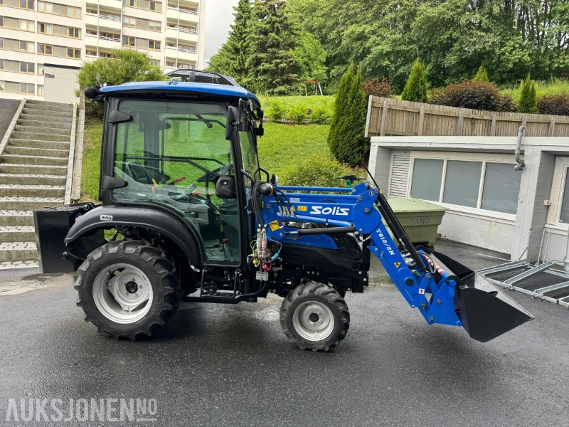 2024 Solis 26 HST minitraktor | kun 15 timer | 4WD | frontlaster m/ skuffe | varmeapparat - Trator: foto 4 2024 Solis 26 HST minitraktor | kun 15 timer | 4WD | frontlaster m/ skuffe | varmeapparat - Trator: foto 4