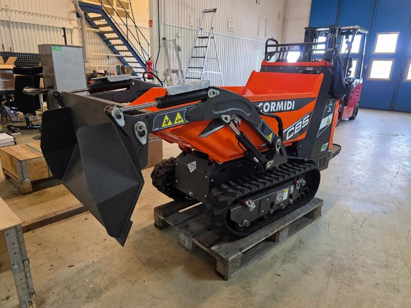 Cormidi C85 elektrisk belte dumper/mini dumper med front laste - Dumper: foto 1 Cormidi C85 elektrisk belte dumper/mini dumper med front laste - Dumper: foto 1
