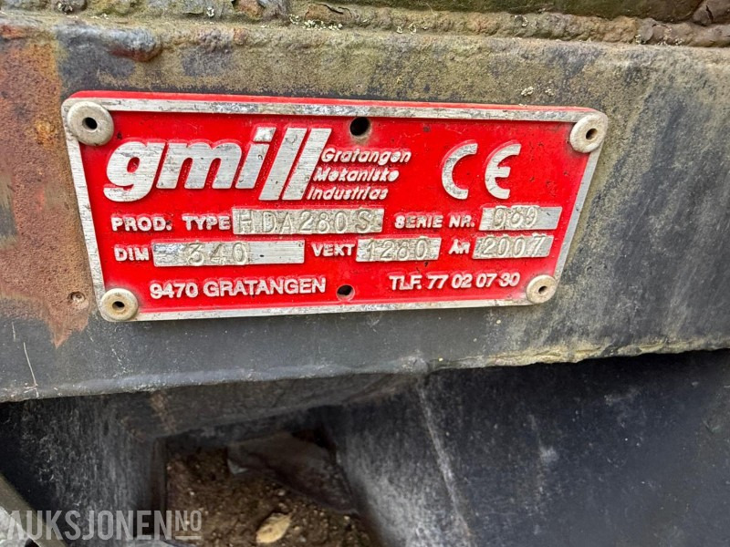 2007 GMI HDA280S Diagonalplog - Equipamento de Máquina de construção: foto 2 2007 GMI HDA280S Diagonalplog - Equipamento de Máquina de construção: foto 2