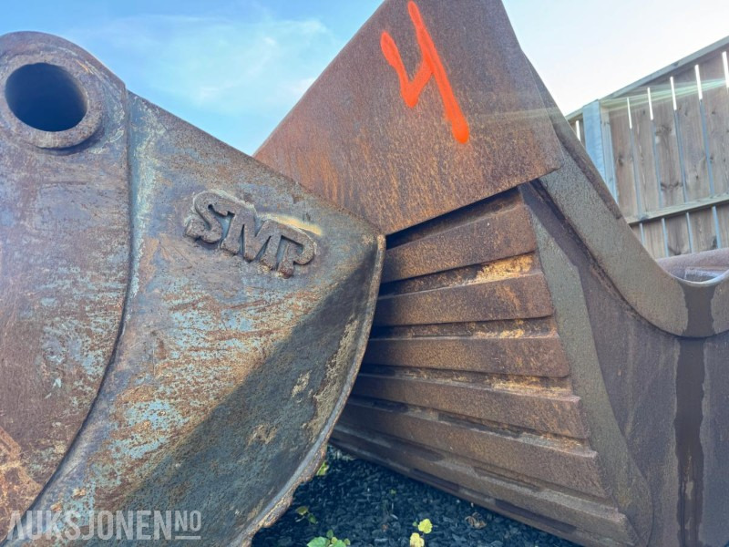 2015 SMP hydraulisk pusseskuffe G90 feste - Equipamento de Máquina de construção: foto 2 2015 SMP hydraulisk pusseskuffe G90 feste - Equipamento de Máquina de construção: foto 2