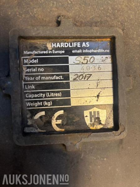 2017 Hardlife S50 HK-feste - Equipamento de Máquina de construção: foto 4 2017 Hardlife S50 HK-feste - Equipamento de Máquina de construção: foto 4