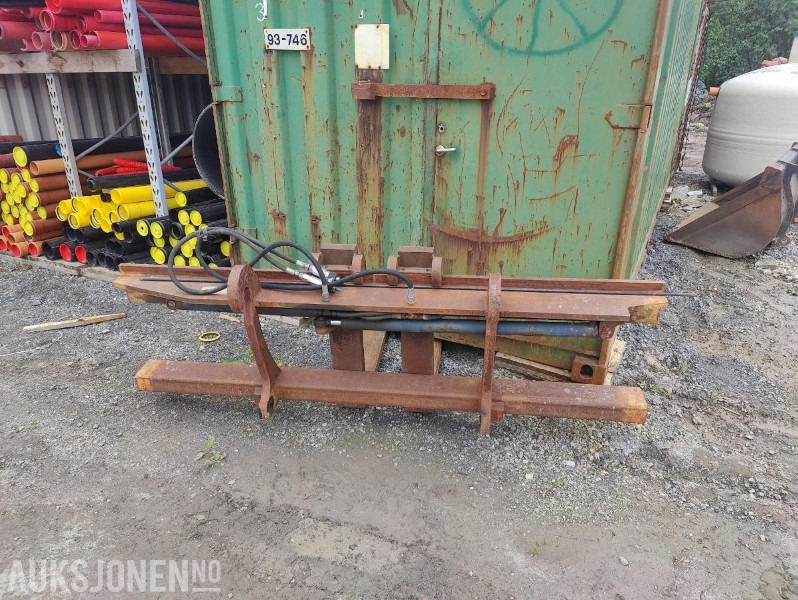 Hydrauliske pallegaffler med forlengere, med bm feste - Equipamento de Máquina de construção: foto 2 Hydrauliske pallegaffler med forlengere, med bm feste - Equipamento de Máquina de construção: foto 2