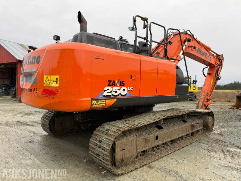 Hitachi ZX250 LC-6 EC223, GPS, Sentralsmøring, 2 skuffer, LED - Escavadeira: foto 5 Hitachi ZX250 LC-6 EC223, GPS, Sentralsmøring, 2 skuffer, LED - Escavadeira: foto 5