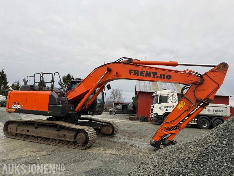 Hitachi ZX250 LC-6 EC223, GPS, Sentralsmøring, 2 skuffer, LED - Escavadeira: foto 3 Hitachi ZX250 LC-6 EC223, GPS, Sentralsmøring, 2 skuffer, LED - Escavadeira: foto 3