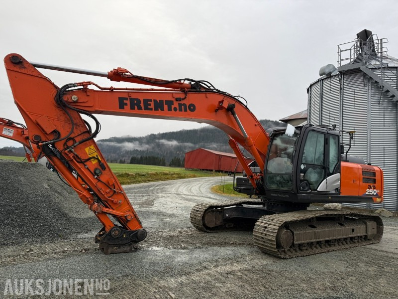 Hitachi ZX250 LC-6 EC223, GPS, Sentralsmøring, 2 skuffer, LED - Escavadeira: foto 1 Hitachi ZX250 LC-6 EC223, GPS, Sentralsmøring, 2 skuffer, LED - Escavadeira: foto 1