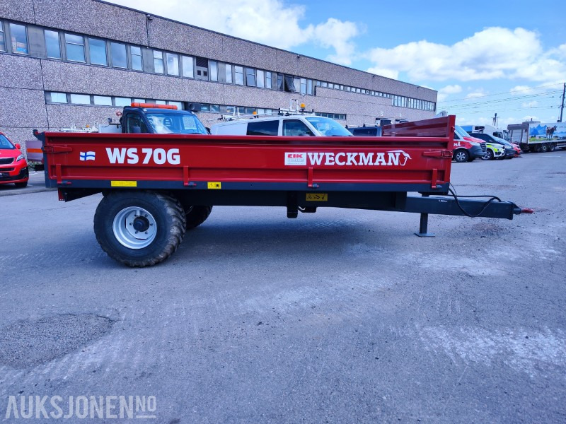 2024 Weckman WS70G traktortilhenger med brems - Máquina agrícola: foto 5 2024 Weckman WS70G traktortilhenger med brems - Máquina agrícola: foto 5