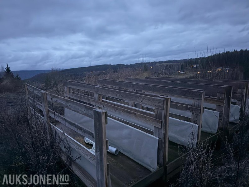 Máquina agrícola Forbrett til sau Bredde 60cm Lengde 300cm: foto 1