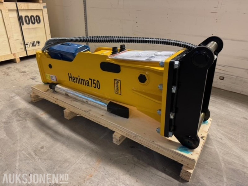 NY HENIMA PIGGHAMMER TIL 6-9 TONNS GRAVEMASKIN S50 M/GARANTI - Martelo hidráulico: foto 2 NY HENIMA PIGGHAMMER TIL 6-9 TONNS GRAVEMASKIN S50 M/GARANTI - Martelo hidráulico: foto 2