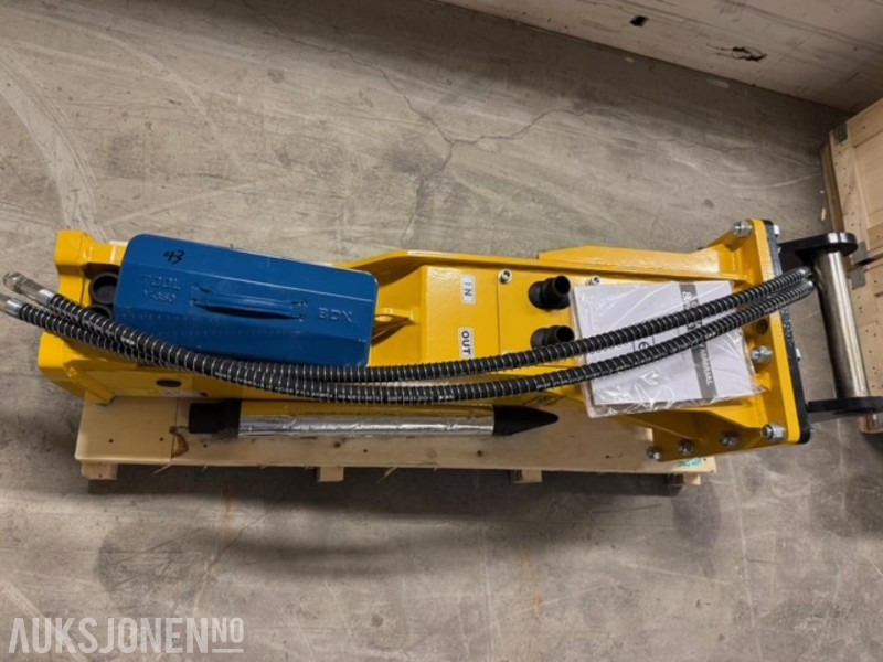 NY HENIMA PIGGHAMMER TIL 6-9 TONNS GRAVEMASKIN S50 M/GARANTI - Martelo hidráulico: foto 4 NY HENIMA PIGGHAMMER TIL 6-9 TONNS GRAVEMASKIN S50 M/GARANTI - Martelo hidráulico: foto 4