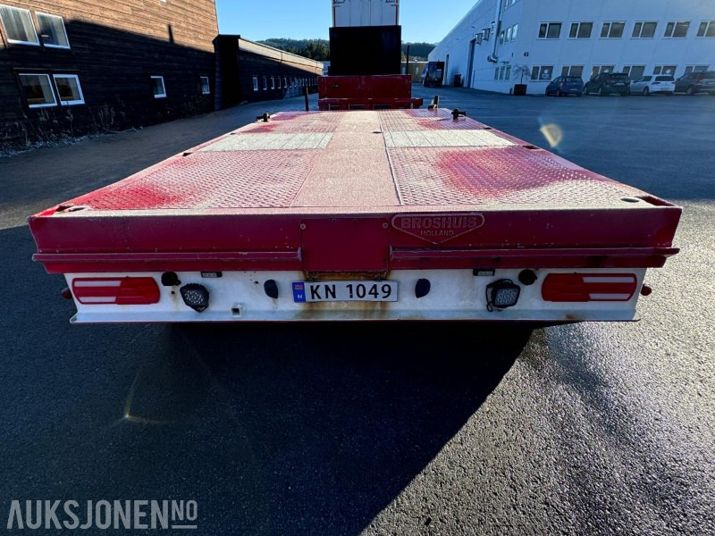 2005 Broshuis 3AUD44 Brønntralle / Brønnhenger - Uttrekk - Tvangsstyring - Metallisert kantramme - EU godkjent - Reboque: foto 2 2005 Broshuis 3AUD44 Brønntralle / Brønnhenger - Uttrekk - Tvangsstyring - Metallisert kantramme - EU godkjent - Reboque: foto 2