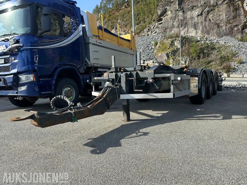 2005 Nor slep PHV 24C - 3 akslet 20 fots Container tralle - EU Godkjent - Reboque: foto 1 2005 Nor slep PHV 24C - 3 akslet 20 fots Container tralle - EU Godkjent - Reboque: foto 1