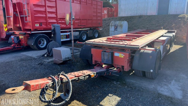 2016 Istrail PKW184/30 3-akslet Containerslep med tipp - Reboque: foto 1 2016 Istrail PKW184/30 3-akslet Containerslep med tipp - Reboque: foto 1