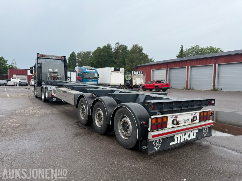 Vang SHSL 111 C 3-akslet containerchassis - Reboque: foto 3 Vang SHSL 111 C 3-akslet containerchassis - Reboque: foto 3