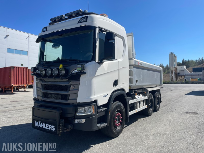 Scania R560 Super 6x4 Tippbil Istrail dumperkasse Mahlers brøyterigget - Caminhão basculante: foto 2 Scania R560 Super 6x4 Tippbil Istrail dumperkasse Mahlers brøyterigget - Caminhão basculante: foto 2