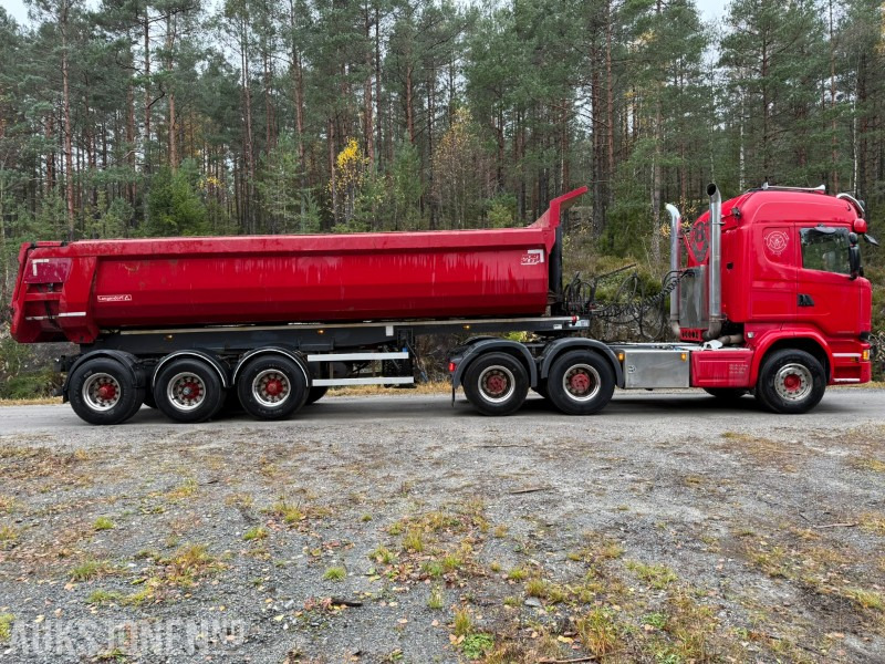 2018 Scania R580-V8-6x4-EURO6-260.000km-Tippsemi m/ Langendorf tralle - Tractor: foto 5 2018 Scania R580-V8-6x4-EURO6-260.000km-Tippsemi m/ Langendorf tralle - Tractor: foto 5
