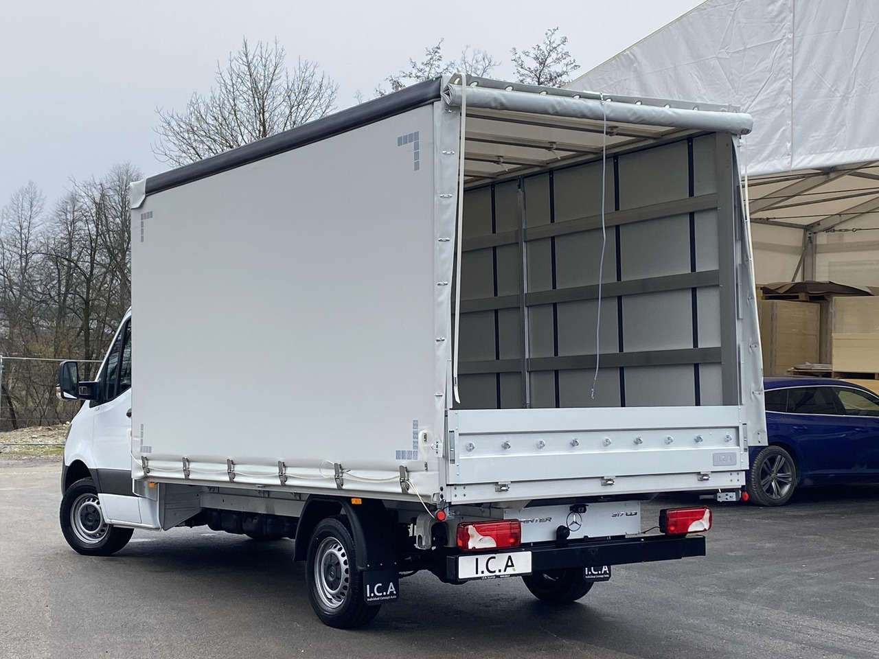 MERCEDES BENZ SPRINTER 317 CDI 170PS 1+2 PRITSCHE PLANE 4100MM - Furgão de toldo: foto 4 MERCEDES BENZ SPRINTER 317 CDI 170PS 1+2 PRITSCHE PLANE 4100MM - Furgão de toldo: foto 4