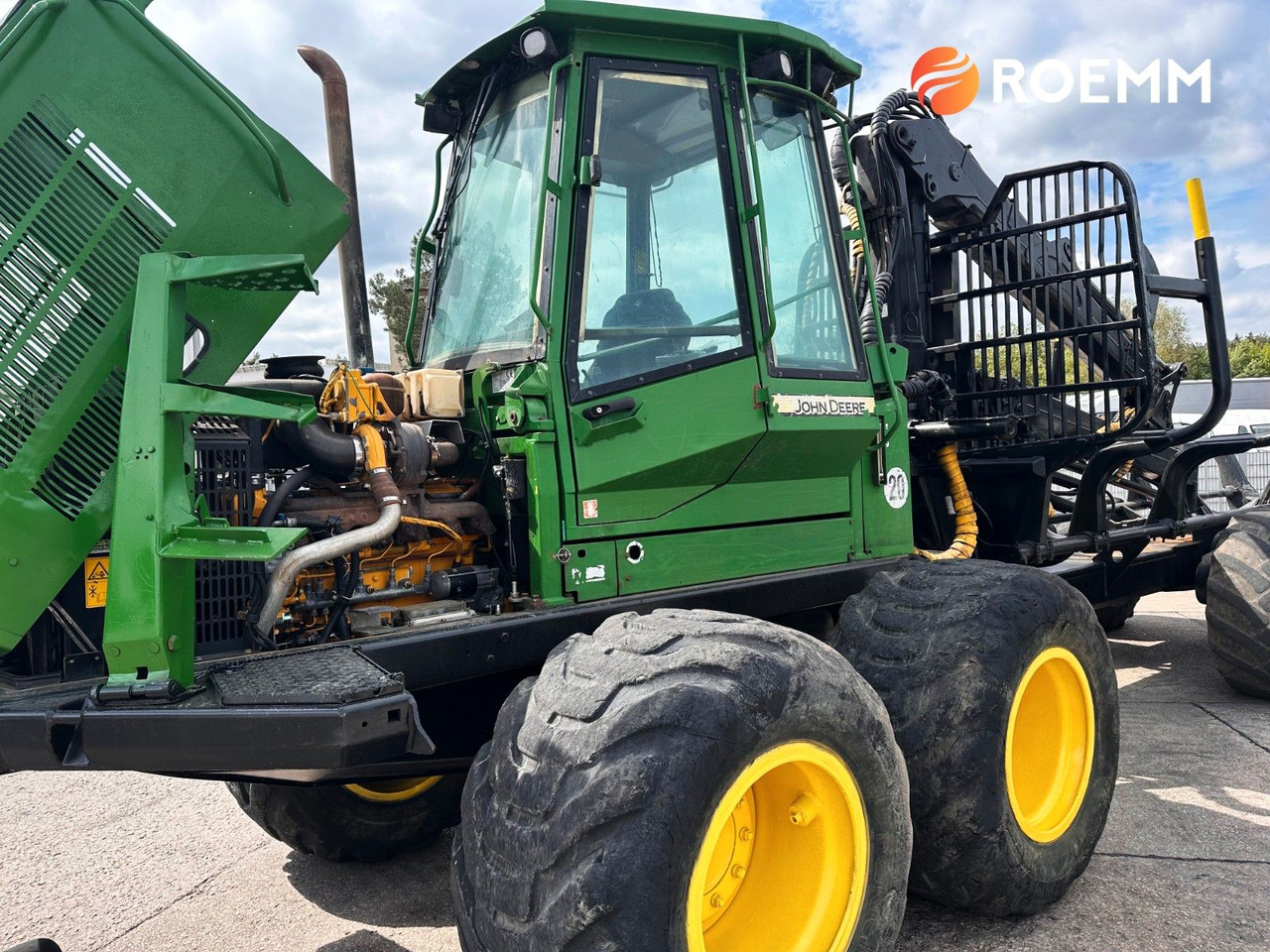 Forwarder John Deere 1110 D*KRAN CF572 10 Meter: foto 10