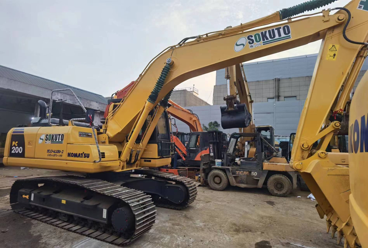Komatsu PC200 PC210 PC220 Used Excavator Crawler Hydraulic High Quality Secondhand Excavator for Sale - Escavadora de rastos: foto 3 Komatsu PC200 PC210 PC220 Used Excavator Crawler Hydraulic High Quality Secondhand Excavator for Sale - Escavadora de rastos: foto 3