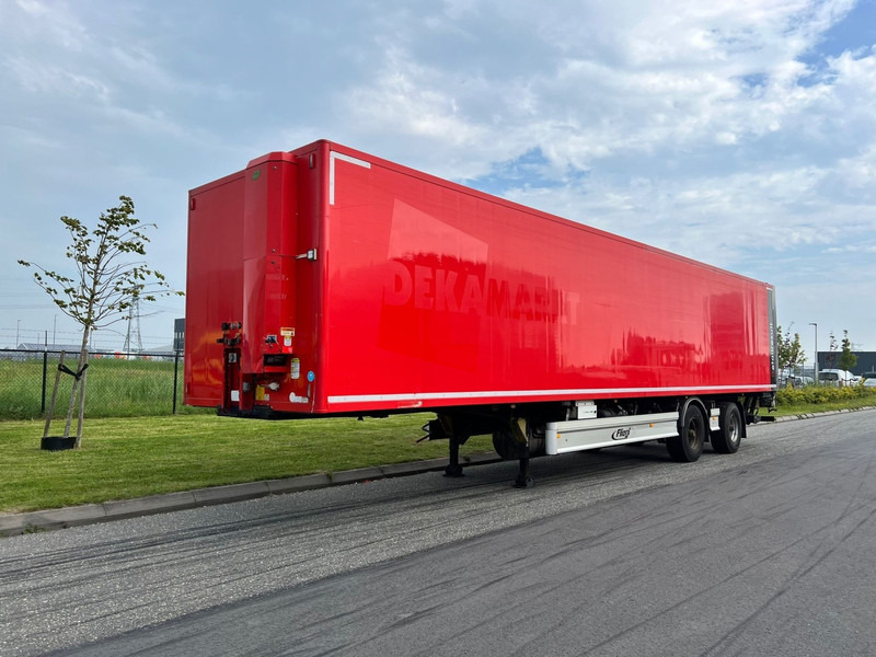 Fliegl SZS 330 Gesloten oplegger 2 Axle / / Ladklep - Semireboque furgão: foto 1 Fliegl SZS 330 Gesloten oplegger 2 Axle / / Ladklep - Semireboque furgão: foto 1