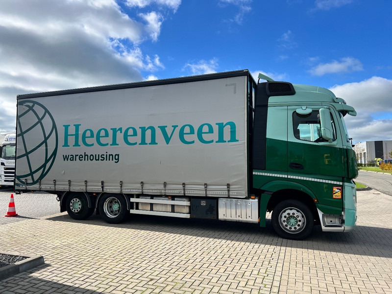 Mercedes-Benz Actros 2745 6x2 bakwagen Schuifzeilen - Caminhão com lona: foto 4 Mercedes-Benz Actros 2745 6x2 bakwagen Schuifzeilen - Caminhão com lona: foto 4