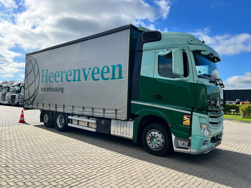 Mercedes-Benz Actros 2745 6x2 bakwagen Schuifzeilen - Caminhão com lona: foto 3 Mercedes-Benz Actros 2745 6x2 bakwagen Schuifzeilen - Caminhão com lona: foto 3