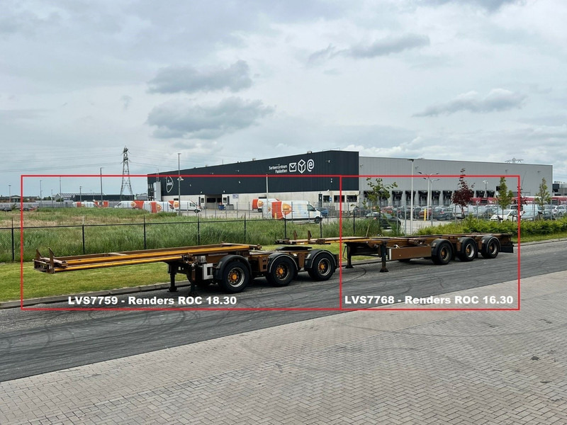 Renders LZV Container oplegger X-Steering / ROC 16.30 + ROC 18.30 - Reboque transportador de contêineres/ Caixa móvel: foto 4 Renders LZV Container oplegger X-Steering / ROC 16.30 + ROC 18.30 - Reboque transportador de contêineres/ Caixa móvel: foto 4
