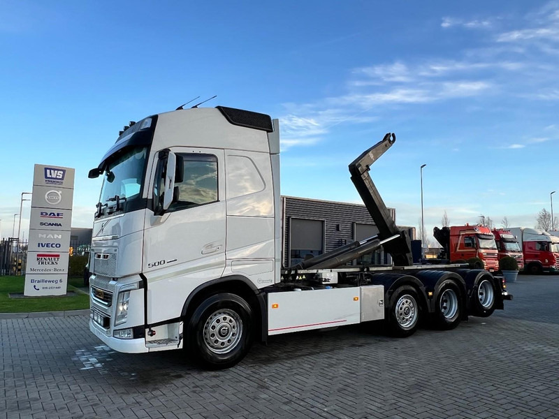 Volvo FH 500 8x2 Haakarm VDL Hooklift 21.000kg / Tridem - Caminhão polibenne: foto 1 Volvo FH 500 8x2 Haakarm VDL Hooklift 21.000kg / Tridem - Caminhão polibenne: foto 1