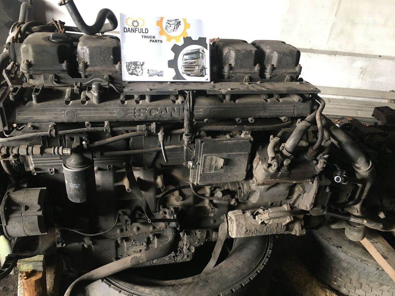Scania DC 11.04 Scania R, T, P, K, 114 G-340, 114 L-340, 114 C-340 - Motor de Caminhão: foto 2 Scania DC 11.04 Scania R, T, P, K, 114 G-340, 114 L-340, 114 C-340 - Motor de Caminhão: foto 2