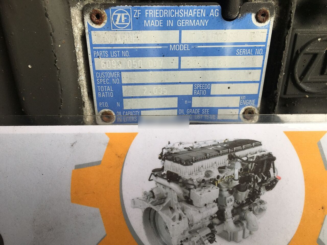 ZF 16S2331TD 1356052026 truck - Caixa de câmbio de Caminhão: foto 4 ZF 16S2331TD 1356052026 truck - Caixa de câmbio de Caminhão: foto 4