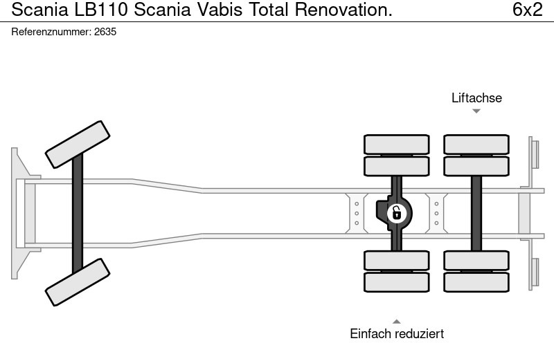 Caminhão Scania LB110 Scania Vabis Total Renovation.: foto 11