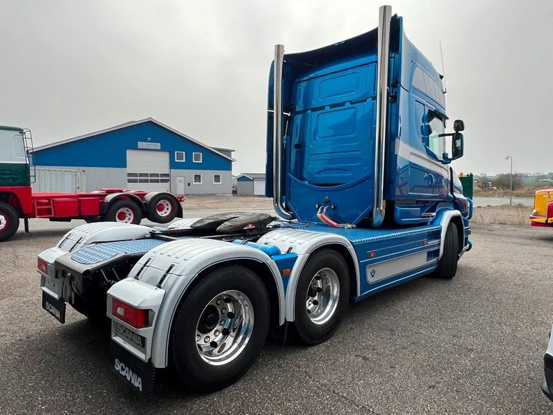 Tractor Scania T520 V8 Speciel interior. Air / Air suspension. Opticruise / Retarder .PTO on Engine and gearbox. New Hydr. system.: foto 8