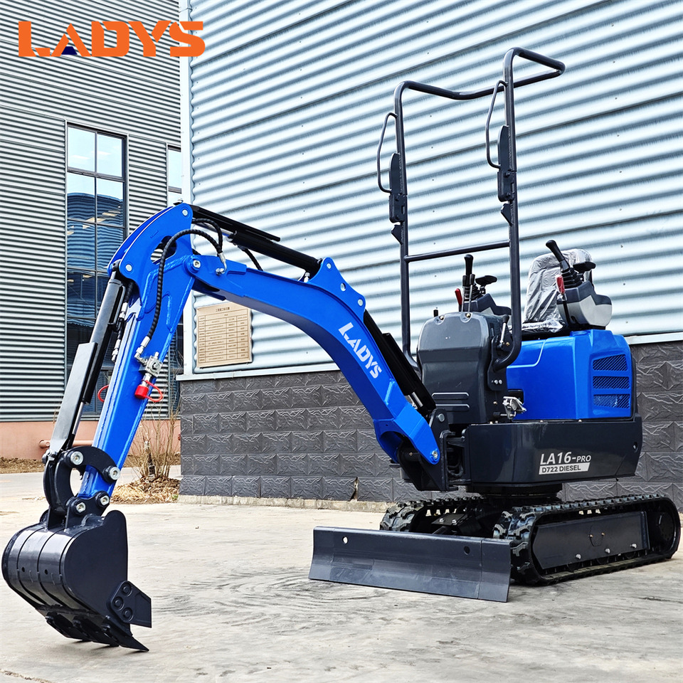 LADYS LA16Pro Mini Excavator CE Certification Kubota Engine(Factory Outlet) Mini Pelle Minibagger Minikoparka Miniexcavadora - Mini escavadeira: foto 4 LADYS LA16Pro Mini Excavator CE Certification Kubota Engine(Factory Outlet) Mini Pelle Minibagger Minikoparka Miniexcavadora - Mini escavadeira: foto 4