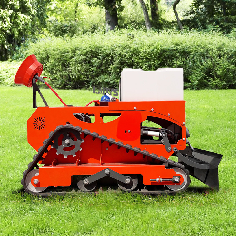LEZUM Electric Lawn Mower Rc Remote Control Robot Gas Gasoline Electric Zero Turn Crawler Lawn Mower For Sale Grass Cutting - Cortador de grama: foto 4 LEZUM Electric Lawn Mower Rc Remote Control Robot Gas Gasoline Electric Zero Turn Crawler Lawn Mower For Sale Grass Cutting - Cortador de grama: foto 4