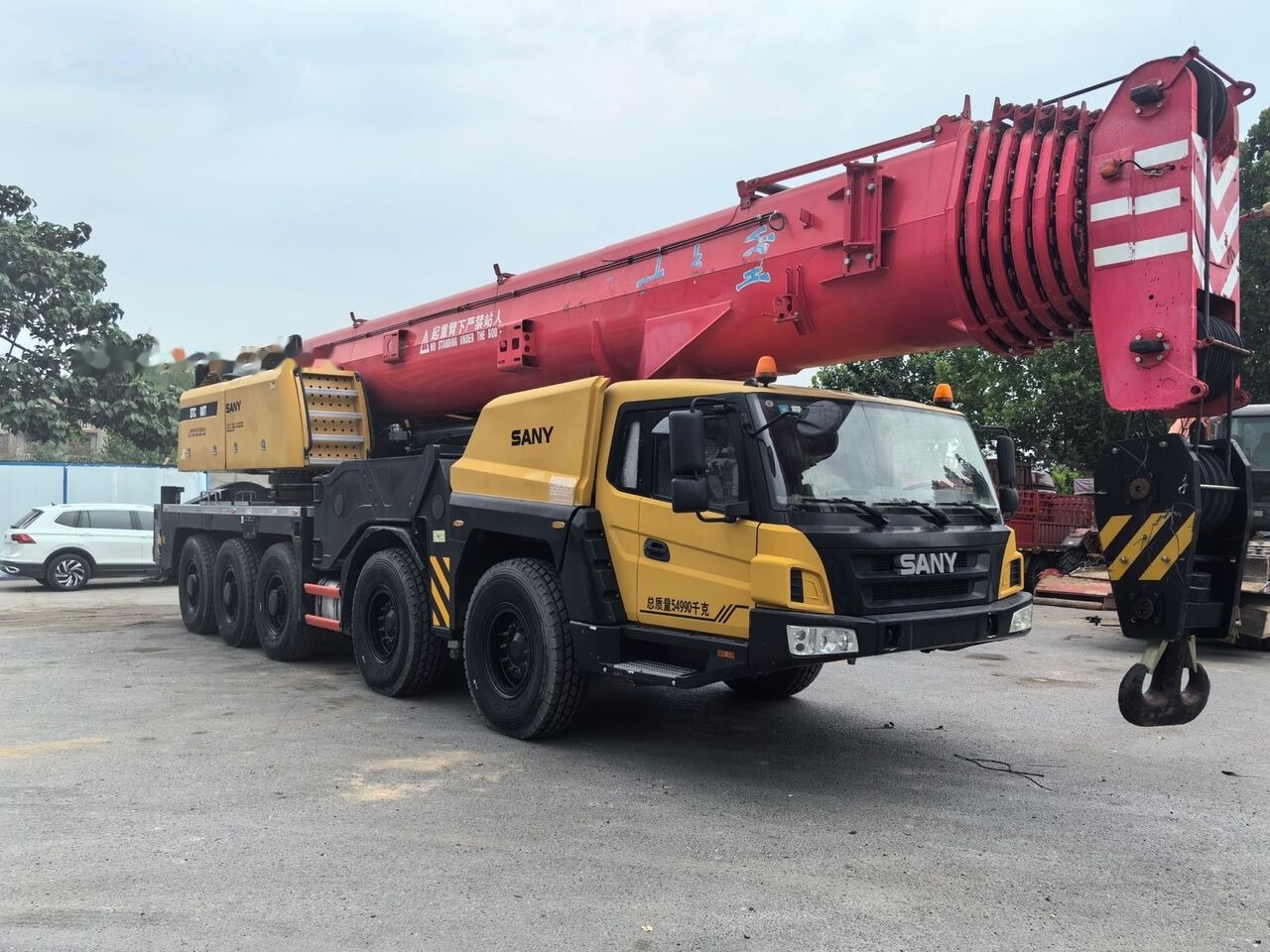 Guindaste móvel Palfinger Sany STC1000T STC800T 100T 100ton: foto 6