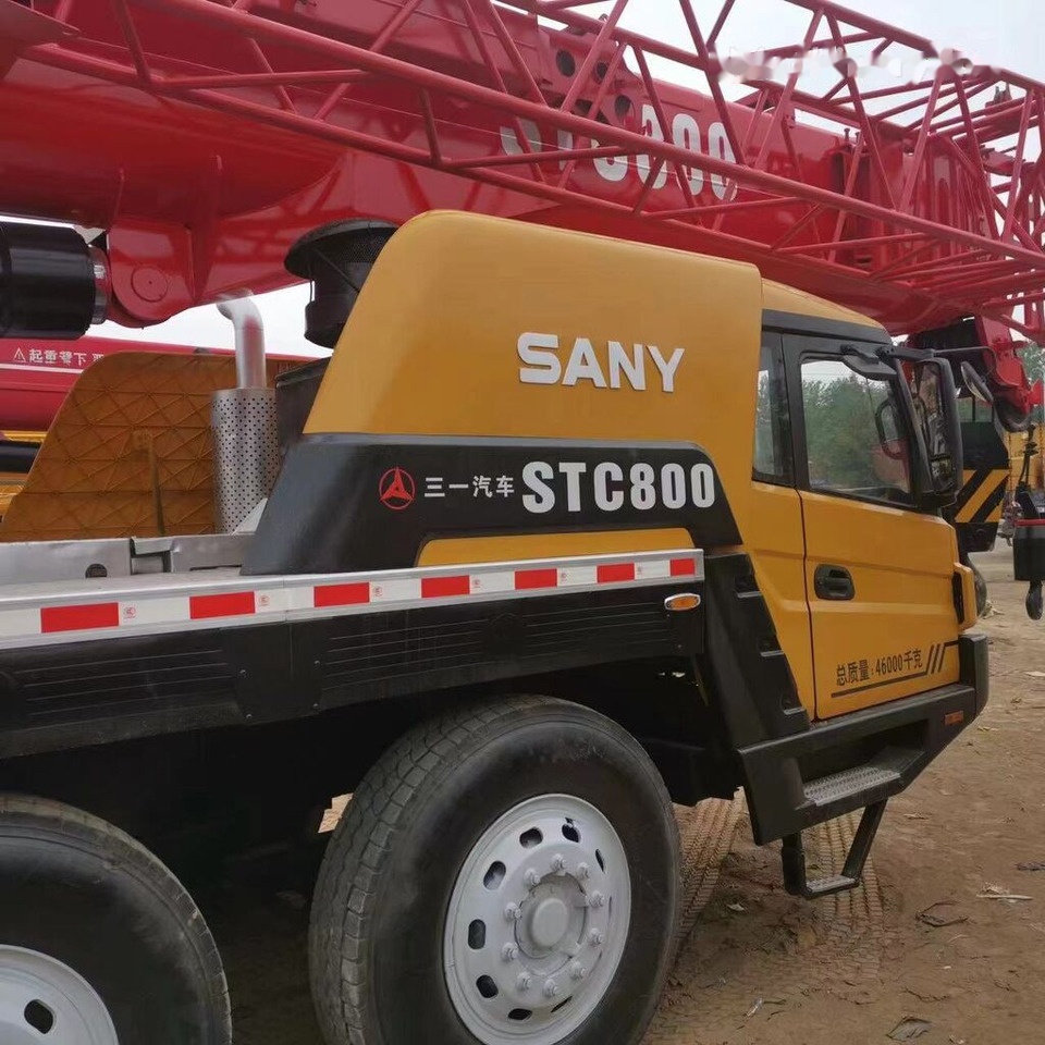 Sany Used Sany STC800 80 Ton Original Mobile Crane Truck Truck Mounte - Guindaste móvel: foto 4 Sany Used Sany STC800 80 Ton Original Mobile Crane Truck Truck Mounte - Guindaste móvel: foto 4