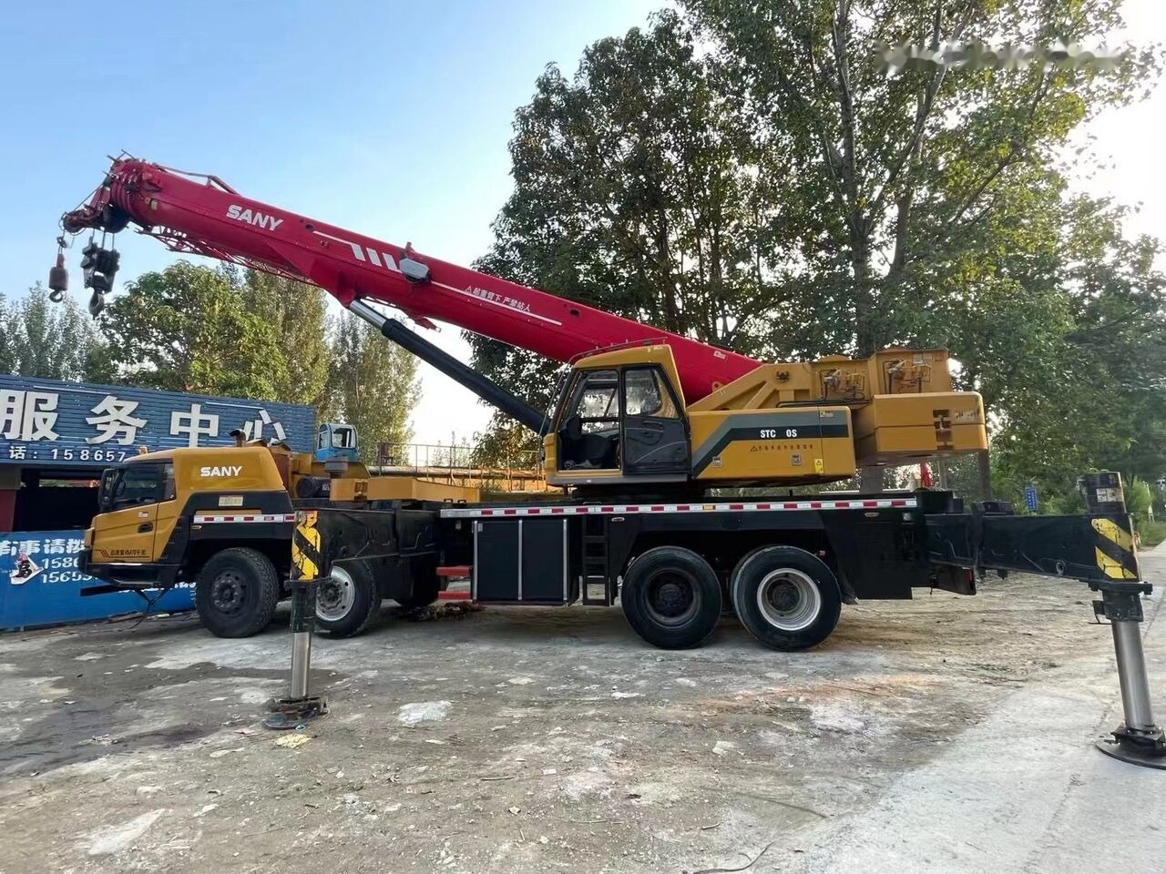 Sany Used Sany STC800 Original 80 Ton Mobile Crane Truck Truck Mounte - Guindaste móvel: foto 2 Sany Used Sany STC800 Original 80 Ton Mobile Crane Truck Truck Mounte - Guindaste móvel: foto 2