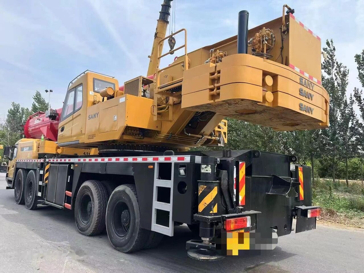Sany Used Sany STC800 Original 80 Ton Mobile Truck Mounted Crane for - Guindaste móvel: foto 4 Sany Used Sany STC800 Original 80 Ton Mobile Truck Mounted Crane for - Guindaste móvel: foto 4