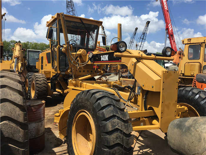 Hot Sale Second Hand Caterpillar CAT 140K Grader with Orignal engine Motor Graders 140K for sale in shanghai - Motoniveladora: foto 4 Hot Sale Second Hand Caterpillar CAT 140K Grader with Orignal engine Motor Graders 140K for sale in shanghai - Motoniveladora: foto 4