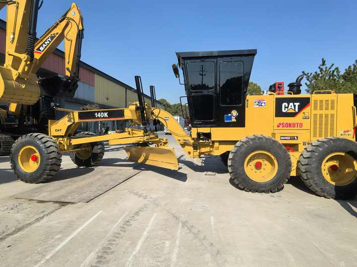 Original Condition Caterpillar Used 140K Motor Graders Japan Cat 140h 140g 140K Hot Sale in shanghai - Motoniveladora: foto 4 Original Condition Caterpillar Used 140K Motor Graders Japan Cat 140h 140g 140K Hot Sale in shanghai - Motoniveladora: foto 4