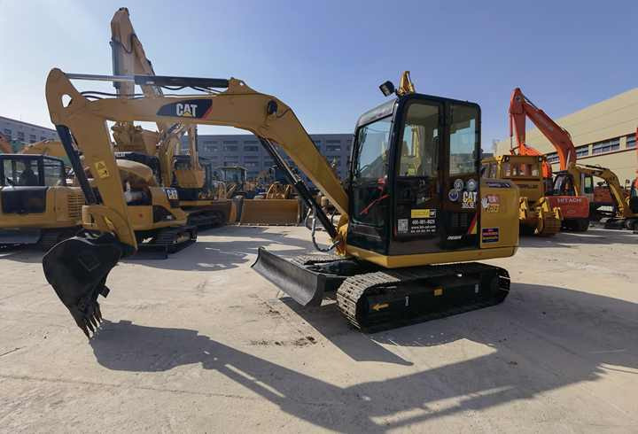 Escavadora de rastos Second-hand excavator CAT crawler escavadora 305.5E2 CAT mini excavadora for sale good condition: foto 6
