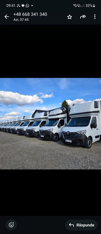 Renault Master 2.3dci 168KM 10palet 2022rok - Furgão de toldo: foto 3 Renault Master 2.3dci 168KM 10palet 2022rok - Furgão de toldo: foto 3