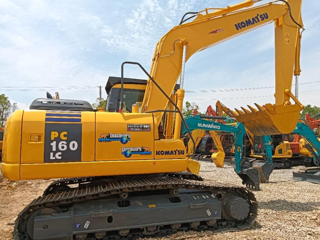 Komatsu PC 160 - Escavadora de rastos: foto 1 Komatsu PC 160 - Escavadora de rastos: foto 1
