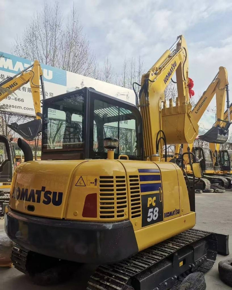 Komatsu PC 58 - Mini escavadeira: foto 1 Komatsu PC 58 - Mini escavadeira: foto 1