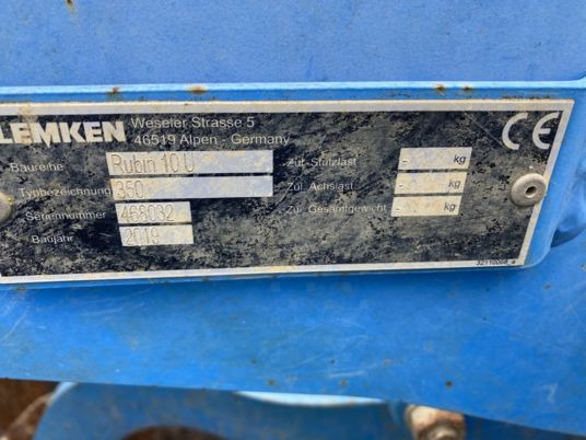 Lemken RUBIN 10/350U - Grades de discos: foto 4 Lemken RUBIN 10/350U - Grades de discos: foto 4