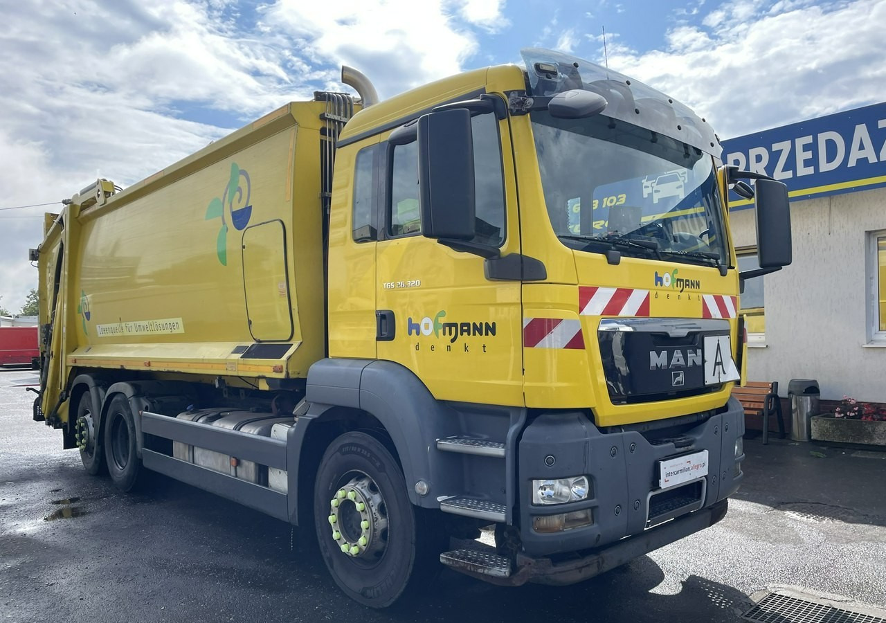 MAN Inny MAN Man TGS 26.320 Śmieciarka Prasa Model 2014 - Caminhão de lixo: foto 1 MAN Inny MAN Man TGS 26.320 Śmieciarka Prasa Model 2014 - Caminhão de lixo: foto 1