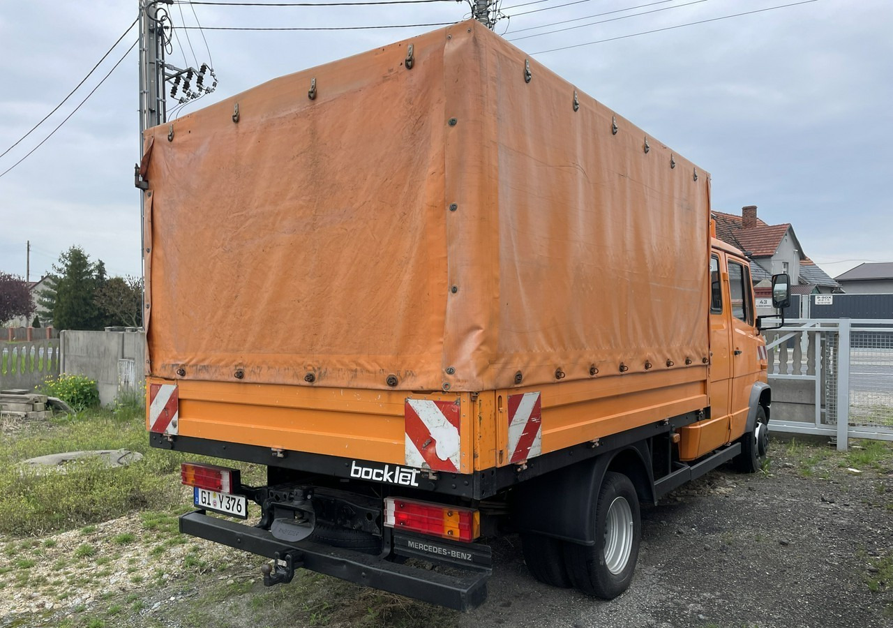 Mercedes-Benz Inny Mercedes-Benz Vario 614 Brygadówka skrzynia plandeka 6-oso doka dokka 2004 - Caminhão com lona: foto 2 Mercedes-Benz Inny Mercedes-Benz Vario 614 Brygadówka skrzynia plandeka 6-oso doka dokka 2004 - Caminhão com lona: foto 2