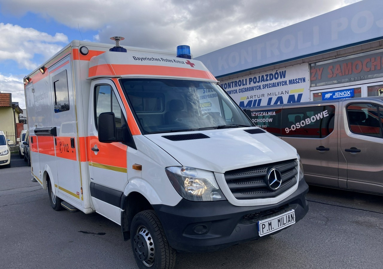 Ambulância Mercedes-Benz Sprinter Sprinter 519 Karetka 4X4 Ambulans MODEL 2017: foto 17