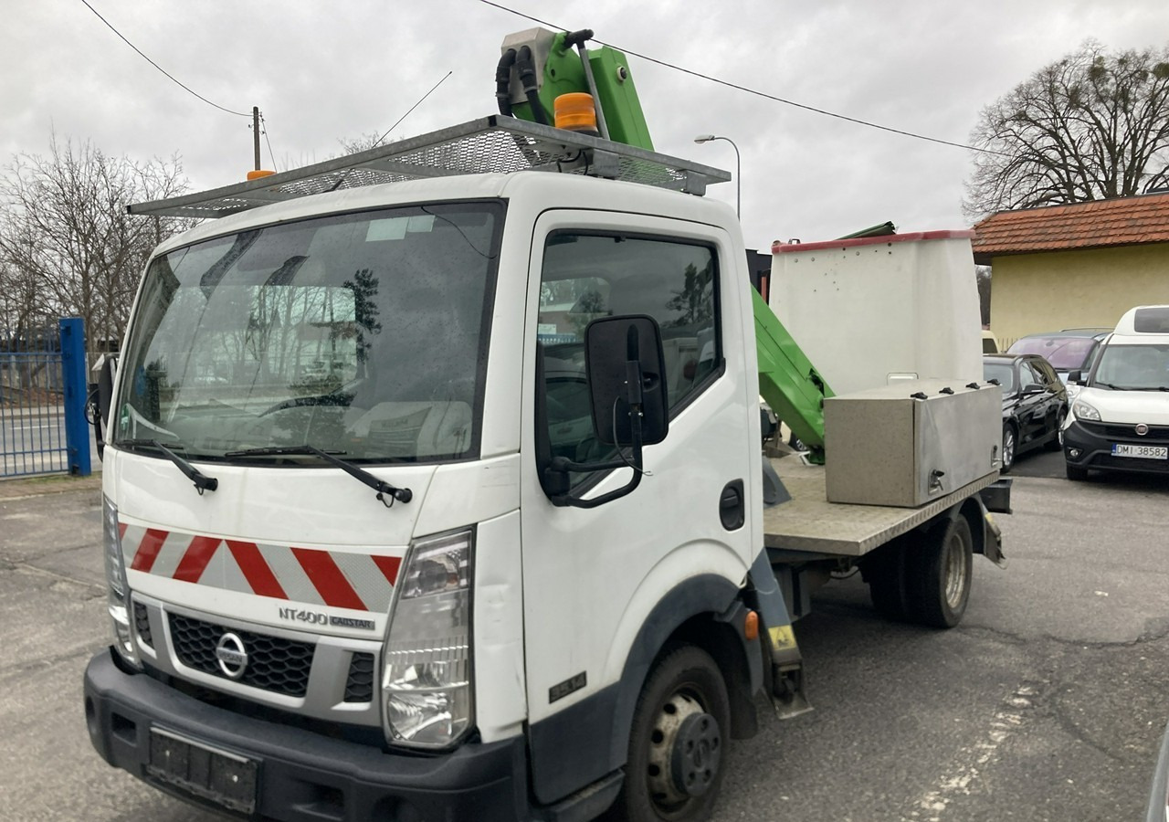Nissan Cabstar Cabstar Canter Zwyżka Podnośnik koszowy 14.5 m 63tkm 2014r - Caminhão com plataforma aérea: foto 1 Nissan Cabstar Cabstar Canter Zwyżka Podnośnik koszowy 14.5 m 63tkm 2014r - Caminhão com plataforma aérea: foto 1