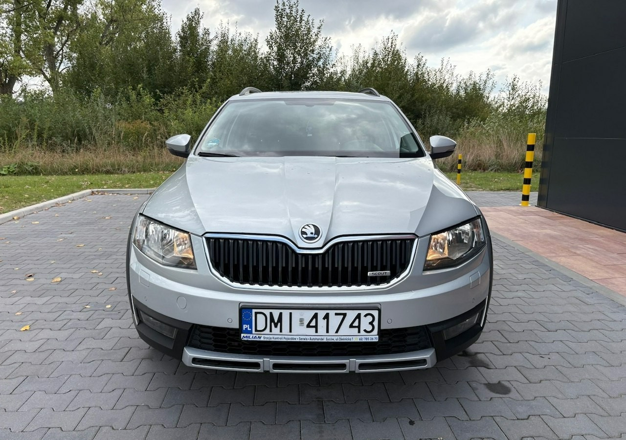 Automóvel Skoda Octavia III Skoda Octavia 4X4 Scout 2.0 TDI -150KM Model 2017 Bezwypadkowa FV 23: foto 9